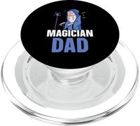 Papa Magicien Truc Magie Assistant Sorcier Magicien PopSockets PopGrip pour MagSafe