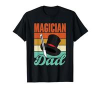 Papa Magicien Truc Magie Assistant Sorcier Magicien T-Shirt