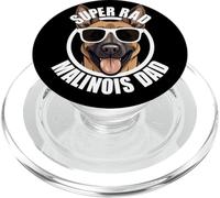 Papa Malinois Belge Mignon Chien Berger drôle Super rad PopSockets PopGrip pour MagSafe