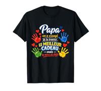 Papa Meilleur Cadeau tu Nous as déjà Noël Fête des Pères T-Shirt