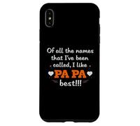 Papa Meilleur nom Que J'Ai été appelé Coque pour iPhone XS Max