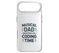 Papa Musicien appréciant Son Programmeur de Temps de Codage Coque pour iPhone Air
