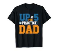 Papa Natation Entrainement Matinal De Cinq Heures Equipe T-Shirt
