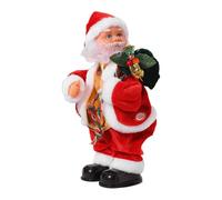 Papá Noel Bailarín Con Música,Muñeca Navideña Musical avec Caderas que Bailan - Papá Noel Cantando Y Moviendo Las Caderas,para Niños Adolescentes Decoración del Hogar Guardería Dormitorio Habitación