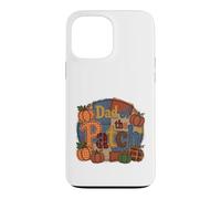Papa of The Patch Automne Citrouille Patchwork Coque pour iPhone 13 Pro Max