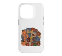 Papa of The Patch Automne Citrouille Patchwork Coque pour iPhone 14 Pro