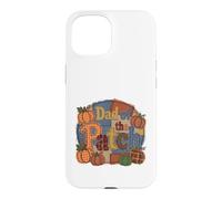 Papa of The Patch Automne Citrouille Patchwork Coque pour iPhone 15