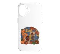Papa of The Patch Automne Citrouille Patchwork Coque pour iPhone 16