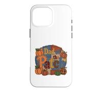 Papa of The Patch Automne Citrouille Patchwork Coque pour iPhone 16 Pro Max