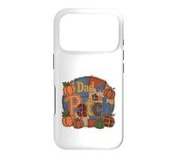 Papa of The Patch Automne Citrouille Patchwork Coque pour iPhone 17 Pro