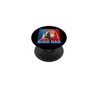 Papa Oiseau Patriotique pour Homme PopSockets PopGrip Adhésif