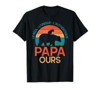 Papa Ours Cadeau Papa T-Shirt