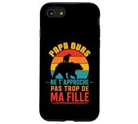 Papa Ours Vintage Ne T’Approche Pas De Ma Fille Drôle Coque pour iPhone SE (2020) / 7/8