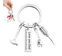 Papa,Papa Mini outils à main, marteau, tournevis, clé, règle