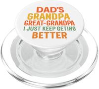 Papa Papi Arrière-Grand-père Je deviens Chaque année PopSockets PopGrip pour MagSafe