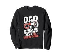 Papa peut tout réparer. Fournisseur de solutions. Fête des pères papa Sweatshirt