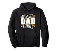 Papa - Peut Tout réparer sauf Le WiFi Fête des pères Sweat à Capuche