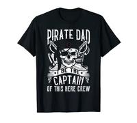 Papa pirate, je suis le capitaine de ce pirate de l'équipage T-Shirt