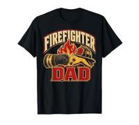 Papa Pompier Pompier Lutte Contre Les incendies T-Shirt