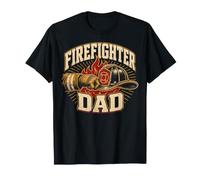 Papa Pompier Pompier Lutte Contre Les incendies T-Shirt