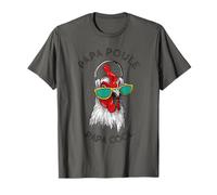 Papa poule papa cool, cadeau de noël papa ,fête des pères. T-Shirt