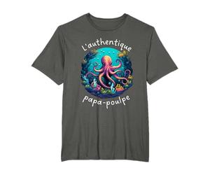 Papa poulpe - L'authentique papa protecteur T-Shirt