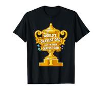 Papa Presque Parfait Humour trophée T-Shirt