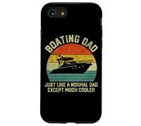 Papa qui fait du bateau comme un père normal, sauf qu'il est beaucoup plus cool Coque pour iPhone SE (2020) / 7 / 8
