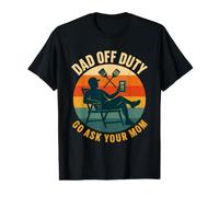 Papa Qui n'est Pas en Service, va Demander à ta Maman T-Shirt Graphique avec Valeur