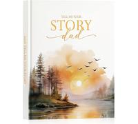 Papa Raconte Moi Ton Histoire Avec 300+ Questions,Livre D'histoire De La Vie De Papa,Dad Story Book Journal Guidé Carnet De Souvenirs,Fête Des Pères Anniversaire Noël Cadeau,Sunset