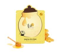 PAPA RECIPE bombee miel masque feuille 10 feuilles, soins de la peau coréenne, le masque de feuille de soins de la peau du visage, hydratant profond pour la peau sèche
