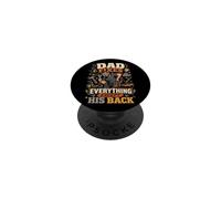Papa répare Tout sauf Son Dos, drôles de pères mécaniciens PopSockets PopGrip Adhésif