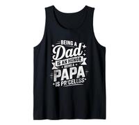 Papa rétro Être papa est un honneur Être papa n'a pas de prix Débardeur