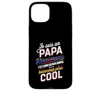 Papa Réunionnais Humour Cadeau créole ile de la réunion 974 Coque pour iPhone 15 Plus