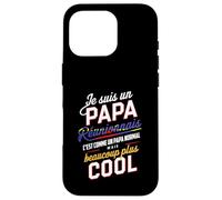 Papa Réunionnais Humour Cadeau créole ile de la réunion 974 Coque pour iPhone 16 Pro