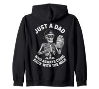 Papa revenait Toujours avec Le Squelette de Lait Sweat à Capuche