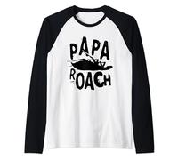 Papa Roach - Official Merchandise - Classic Infest Logo Manche Raglan