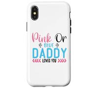 Papa rose ou bleu t'aime, révèle le sexe du père Coque pour iPhone X/XS