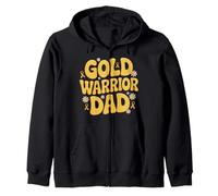 Papa Sensibilisation au Cancer chez l'enfant Sweat à Capuche