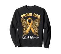 Papa Sensibilisation au Cancer chez l'enfant Sweatshirt