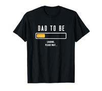 Papa sera en train de charger, veuillez attendre la fête des pères T-Shirt