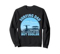 Papa Surfeur comme Un père Normal mais Cool pour la fête des pères Sweatshirt
