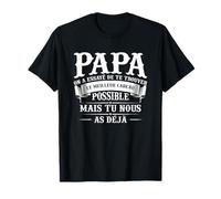Papa T-shirt Fête Des Pères Cadeau Anniversaire Futur Papa T-Shirt