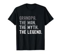 Papa The Man The Myth The Legend Funny Pop Papa Husband T-Shirt
