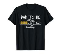 Papa to Be 2027 Dad Loading New Dad est 2027 Daddy to Be T-Shirt