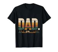 Papa Tracteur Vintage Fermier Fête des Pères Agriculture T-Shirt