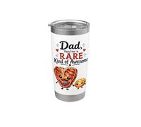 Papa, tu es un type rare de steak génial Gobelet isotherme en acier inoxydable double paroi