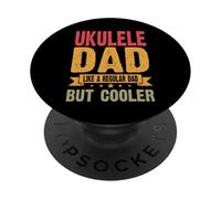Papa ukulélé comme Un père Normal mais Plus Cool PopSockets PopGrip Adhésif