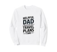 Papa utile appréciant Son Temps de Voyage Sweatshirt