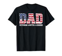 Papa vétéran Journée des Anciens Combattants des États-Unis Fête des pères des Anciens Combattants de l'armée américaine T-Shirt
